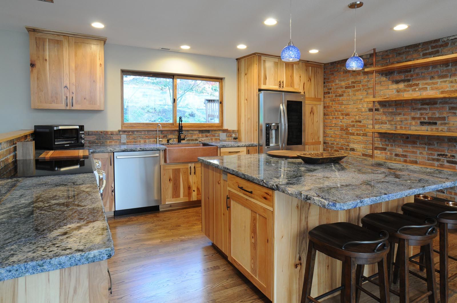 Morton Street remodel kitchen with large island