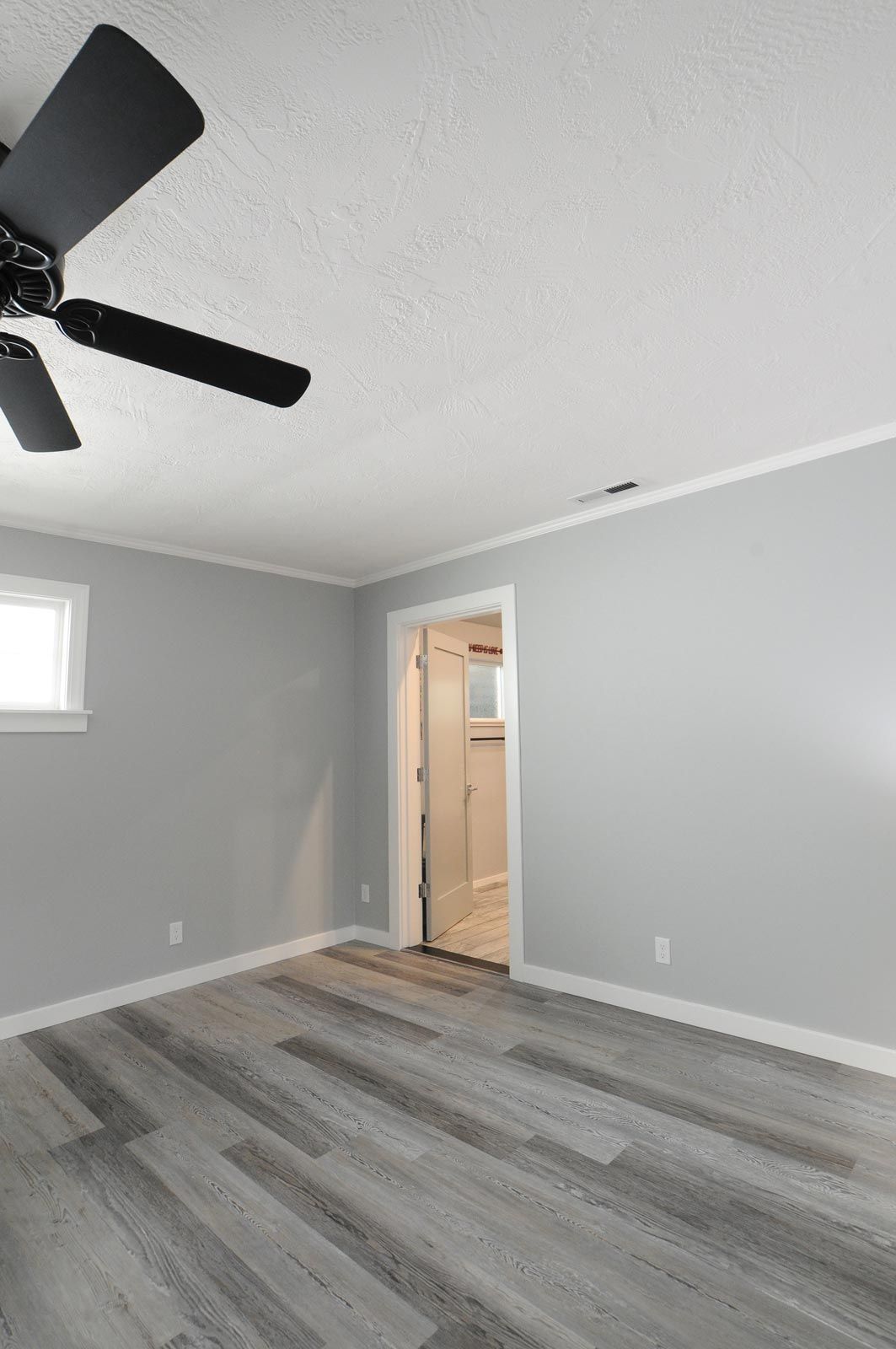  remodeled bedroom with heated tile floor
