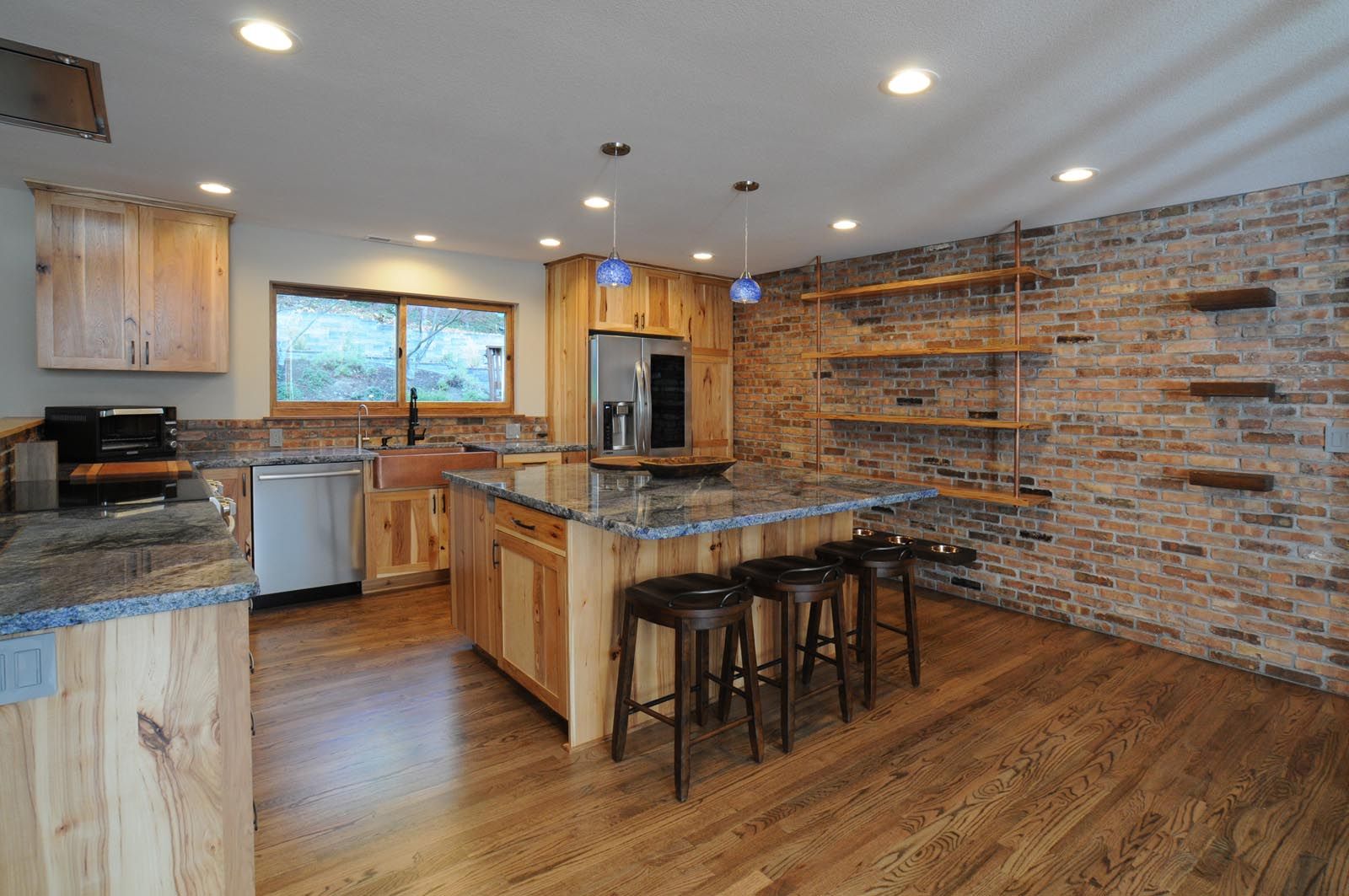 Morton Street remodel open kitchen