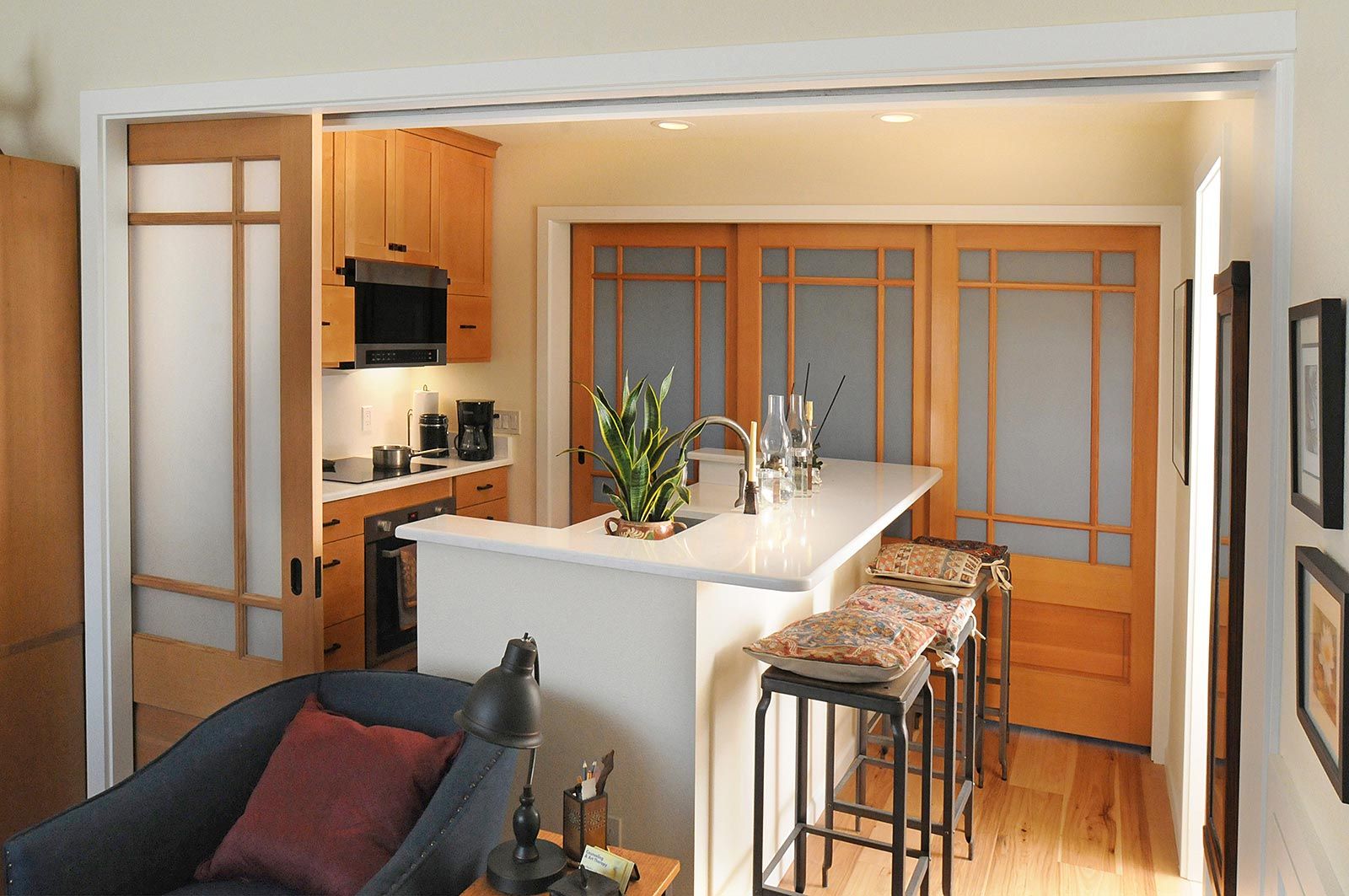 townhouse remodeled kitchen