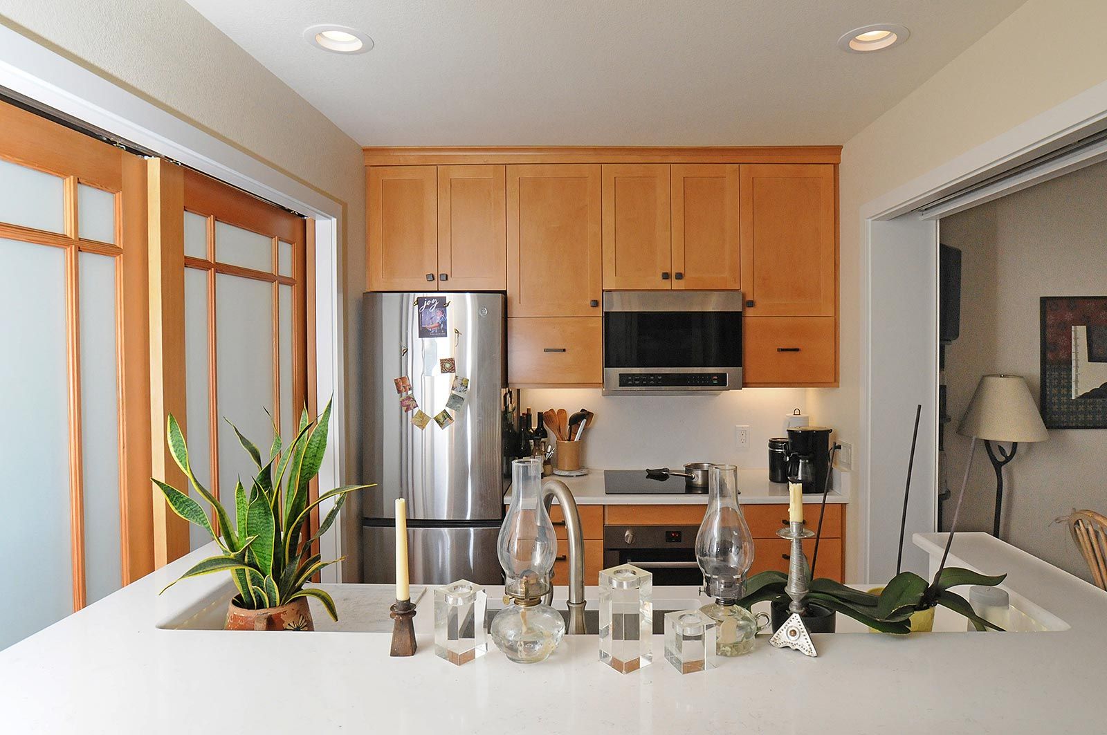 townhouse remodeled kitchen